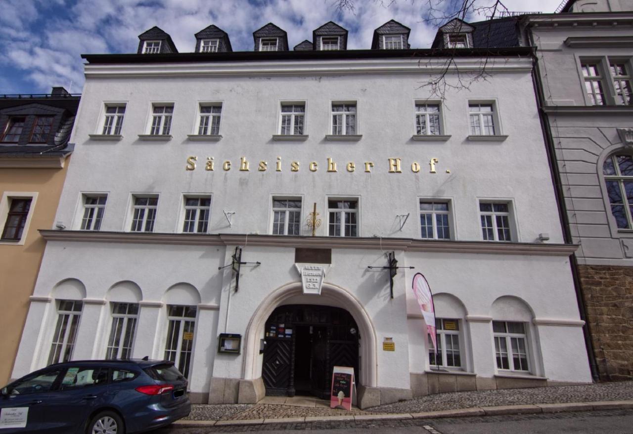 Hotel Saechsischer Hof Scheibenberg Dış mekan fotoğraf